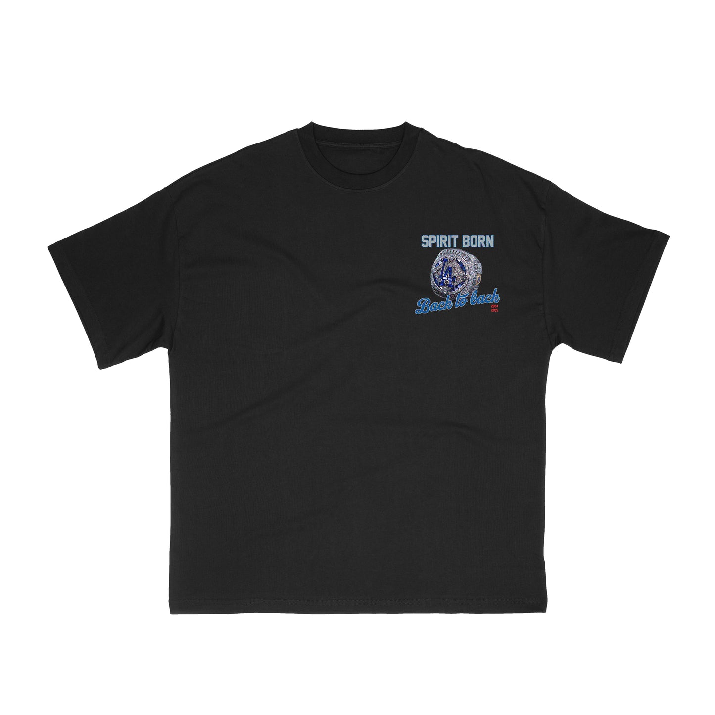 BACK TO BACK TEE (BLACK) - PRE ORDER