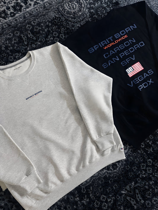 WORLDWIDE CREWNECK (PRE-ORDER)