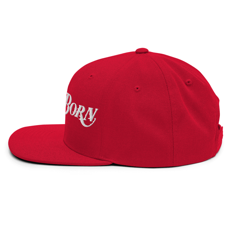 POP OUT SNAPBACK (RED)