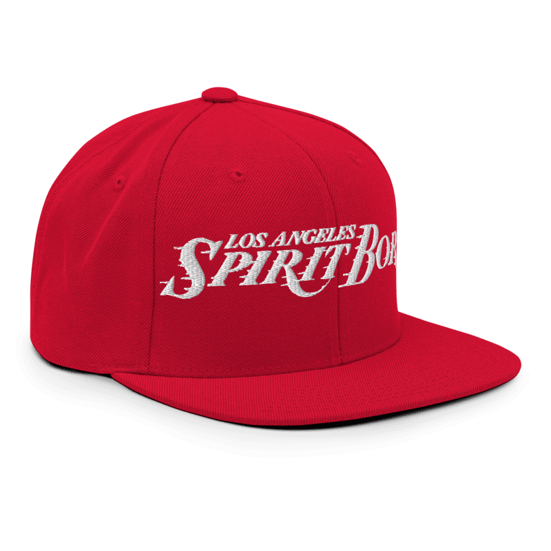 POP OUT SNAPBACK (RED)