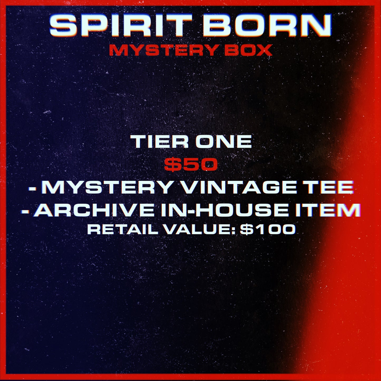 MYSTERY BOX TIER ONE