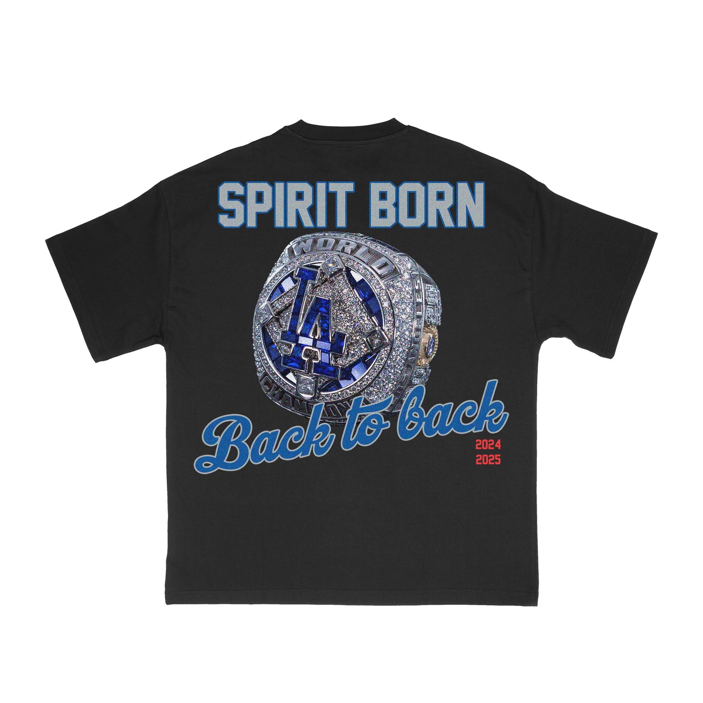 BACK TO BACK TEE (BLACK) - PRE ORDER