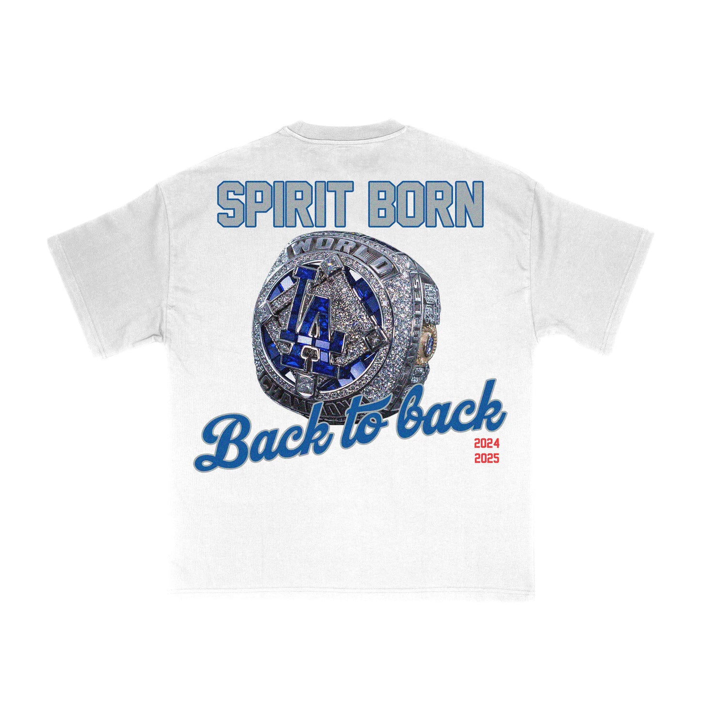 BACK TO BACK TEE (WHITE) - PRE ORDER