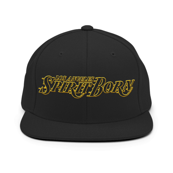 POP OUT SNAPBACK (BLACK)